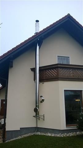 Edelstahlschornstein & Außenwandkamine Freistadt