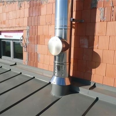 Edelstahlschornstein & Außenwandkamine Freistadt